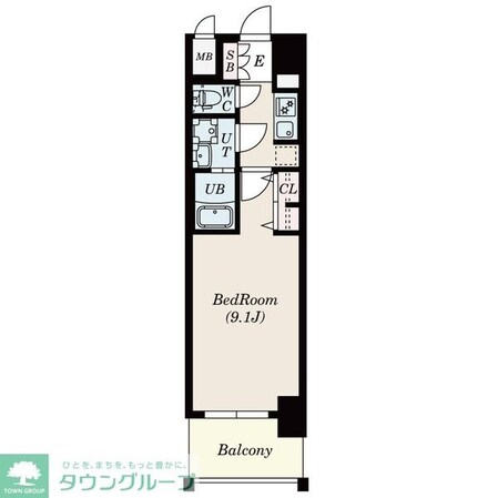 S-RESIDENCE鶴舞IIの物件間取画像